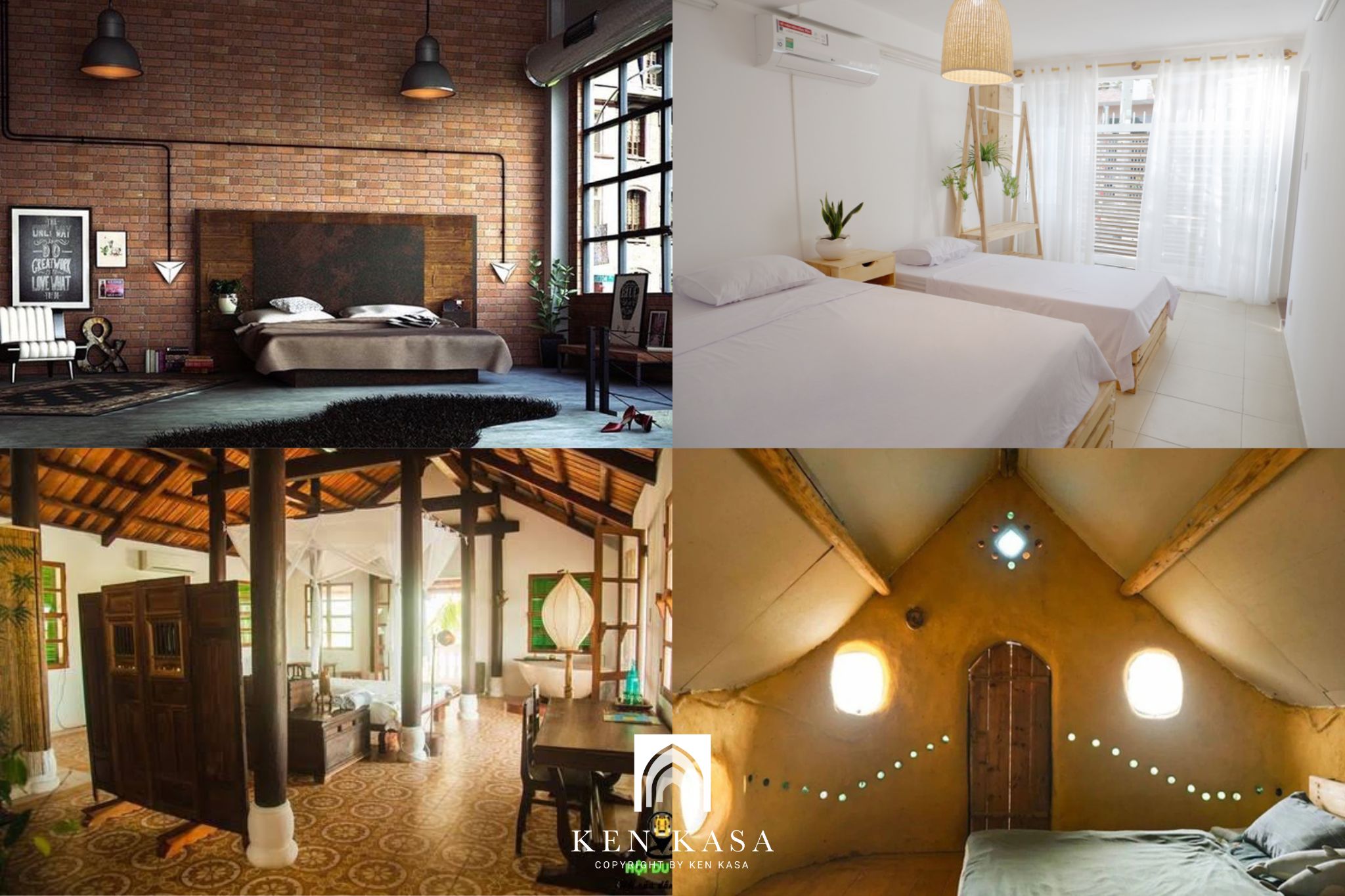 Top 20 mẫu thiết kế phòng homestay hot nhất hiện nay